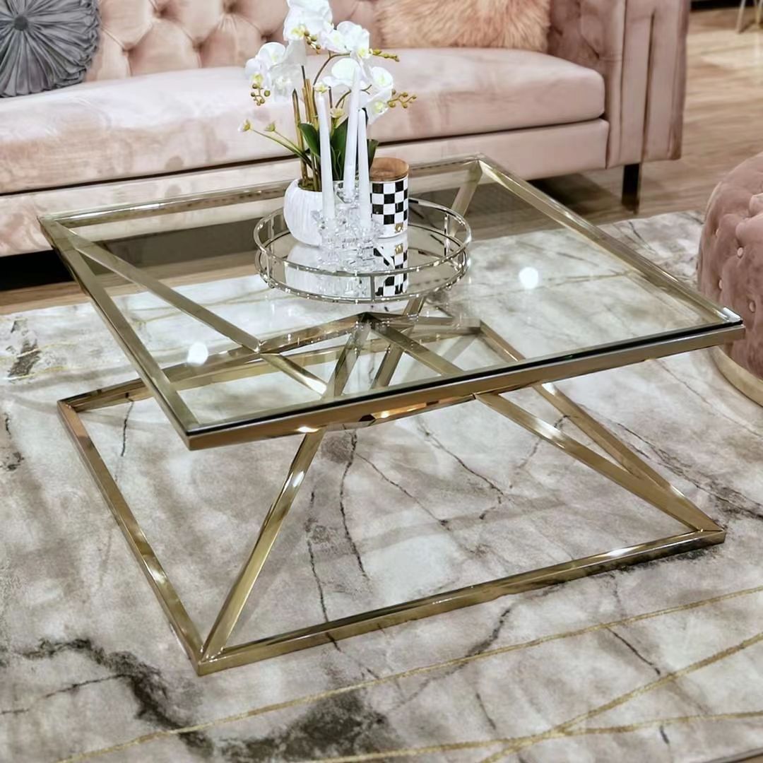 clear coffee table