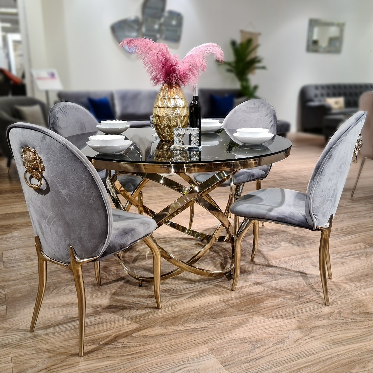 moderno living dining table set