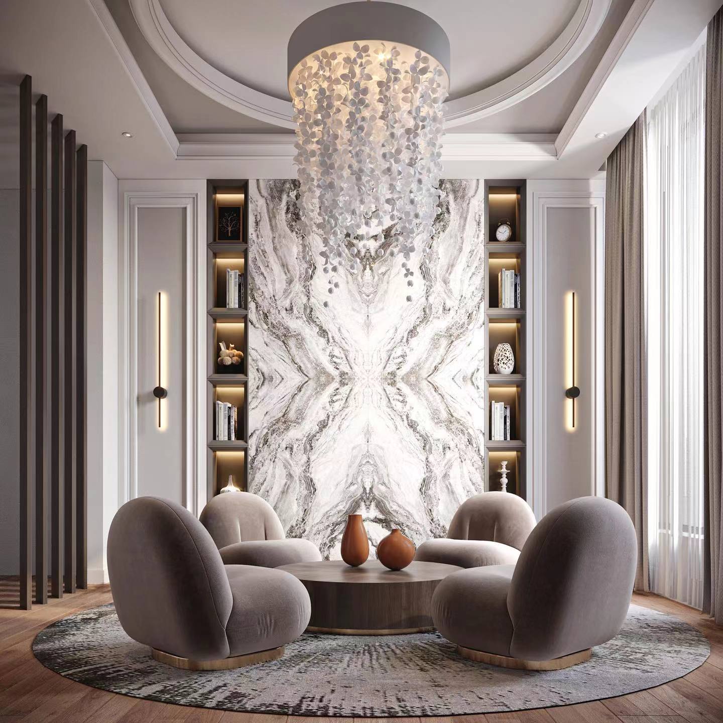 moderno living dining table set